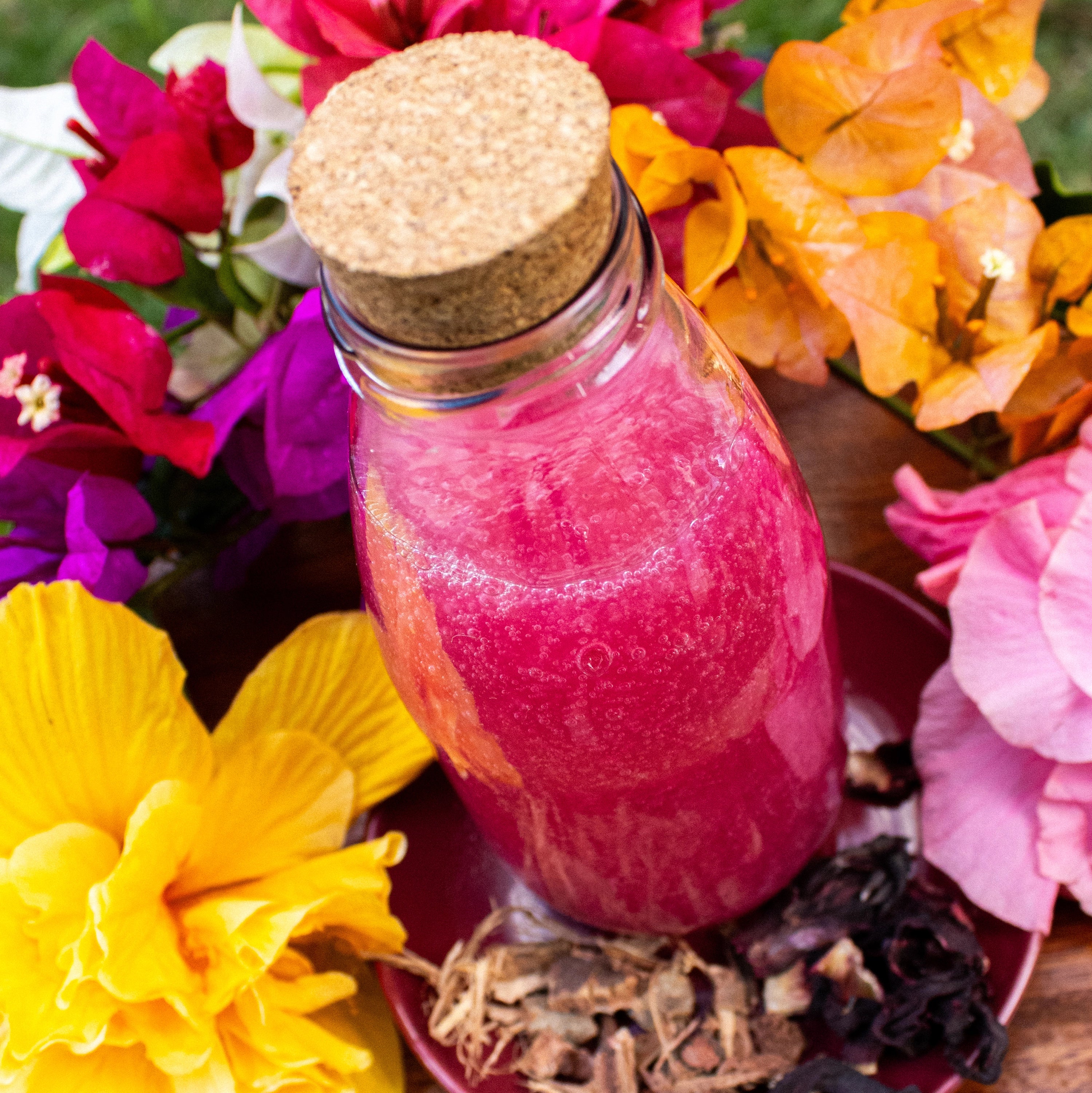 Geleia de Banho Natural - Barbatimão & Hibisco