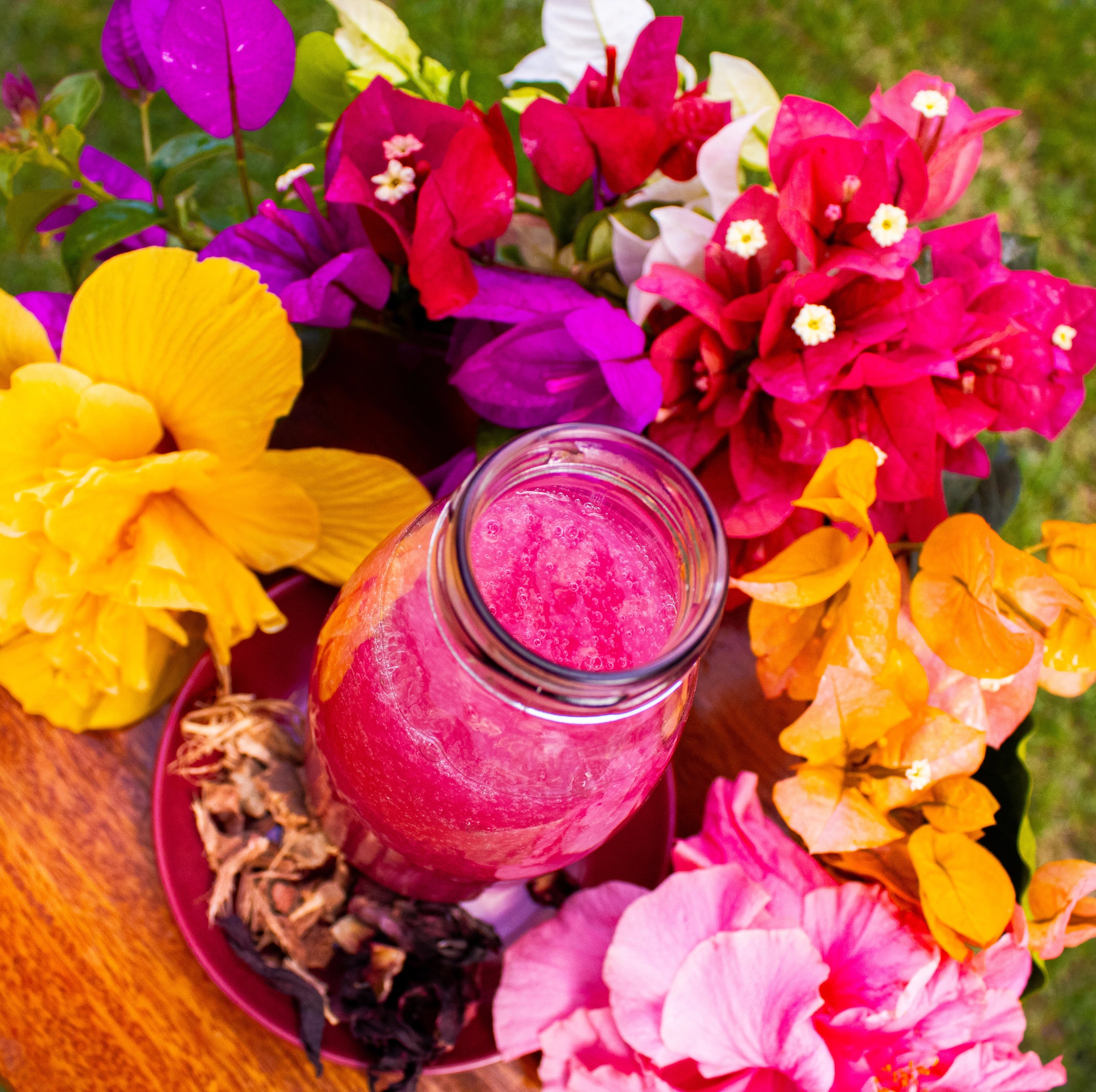 Geleia de Banho Natural - Barbatimão & Hibisco