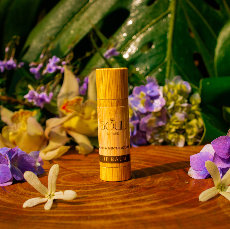 Lip Balm Natural - Baunilha & Menta